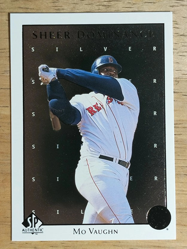 1998 SP Authentic Sheer Dominance #SD36 Mo Vaughn