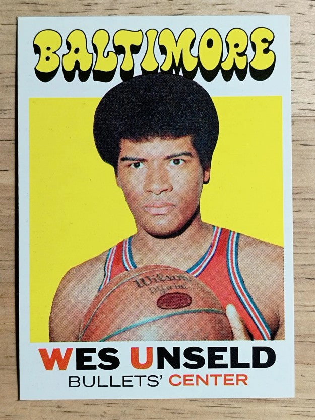 1971-72 Topps #95 Wes Unseld (NMMT)