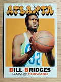 1971-72 Topps #132 Bill Bridges (NMMT)