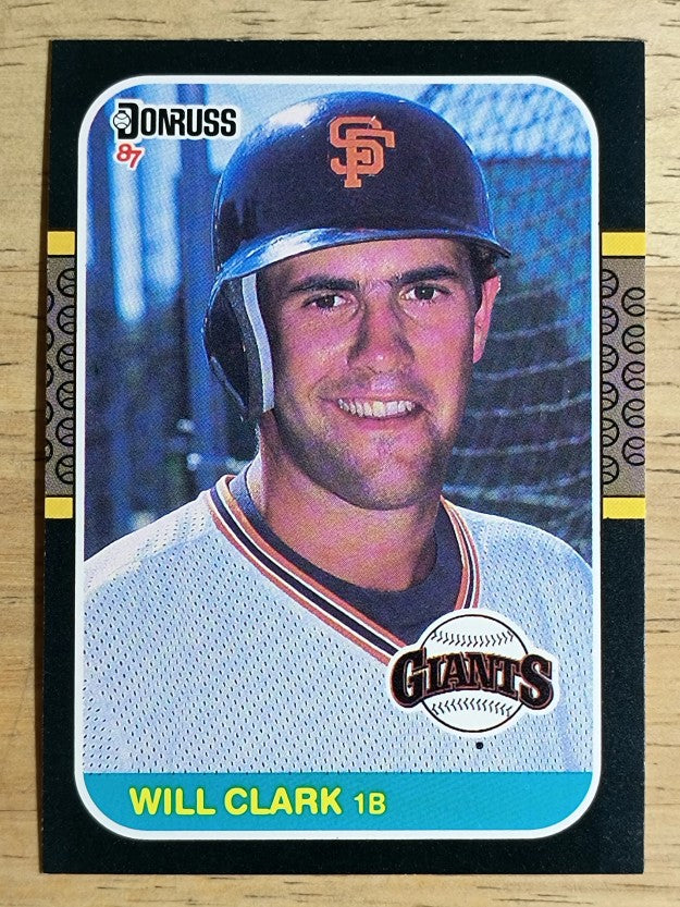 1987 Donruss #66 Will Clark RC