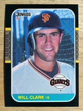 1987 Donruss #66 Will Clark RC