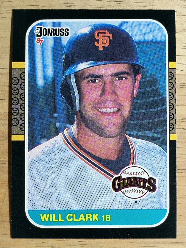 1987 Donruss #66 Will Clark RC