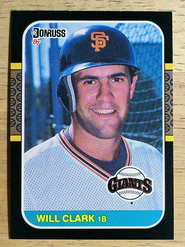 1987 Donruss #66 Will Clark RC