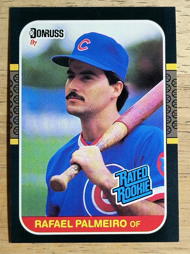 1987 Donruss #43 Rafael Palmeiro RC