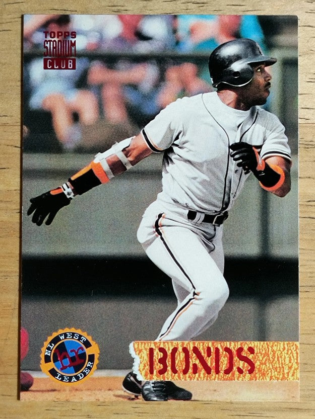 1994 Stadium Club #532 Barry Bonds DL