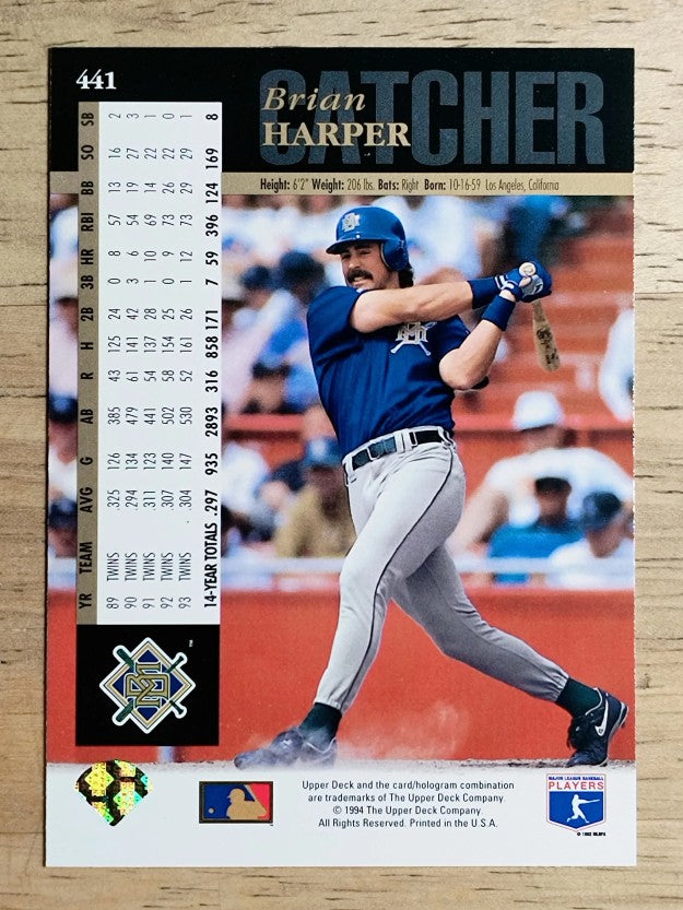 1994 Upper Deck #441 Brian Harper