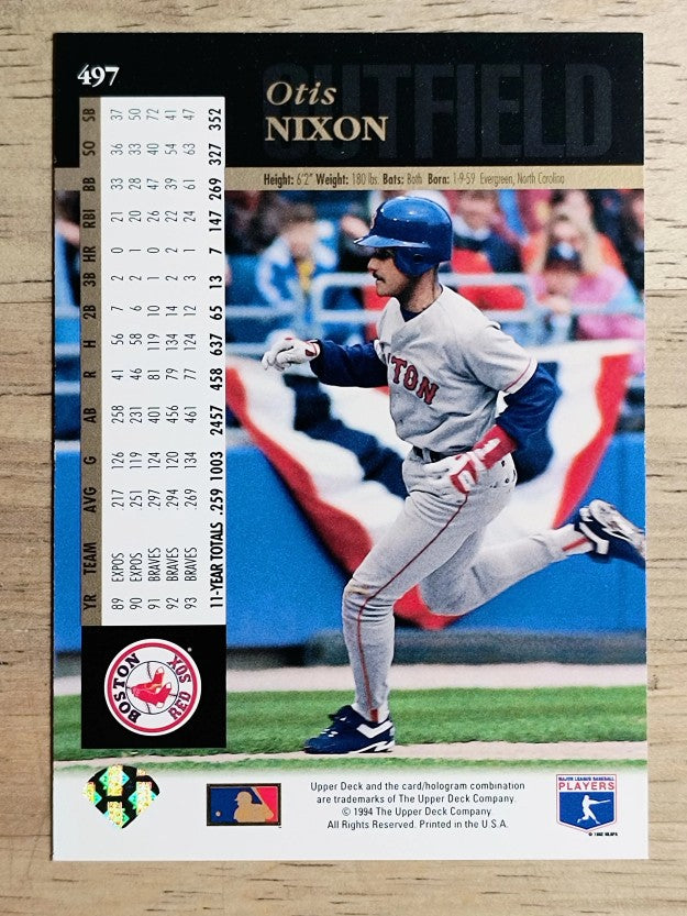 1994 Upper Deck #497 Otis Nixon