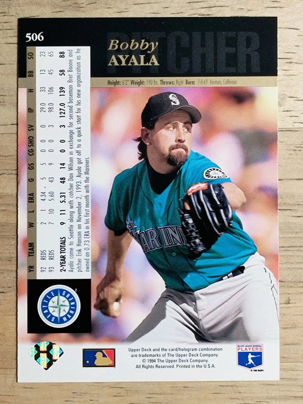 1994 Upper Deck #506 Bobby Ayala