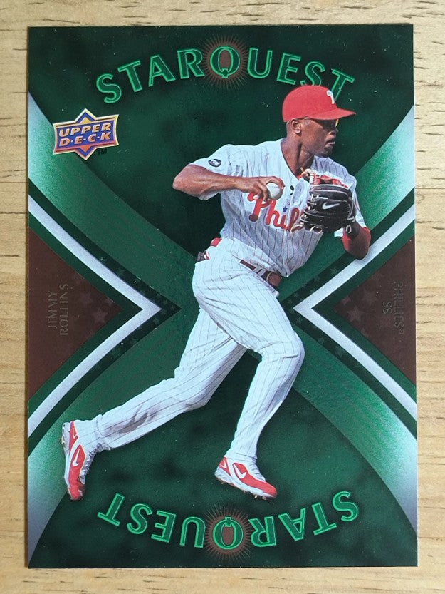 2008 Upper Deck First Edition StarQuest #SQ48 Jimmy Rollins