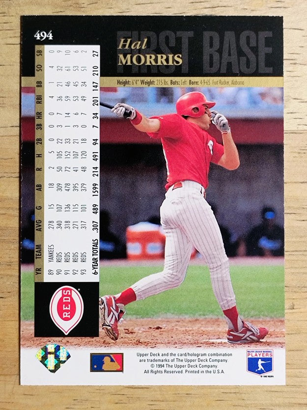 1994 Upper Deck Electric Diamond #494 Hal Morris