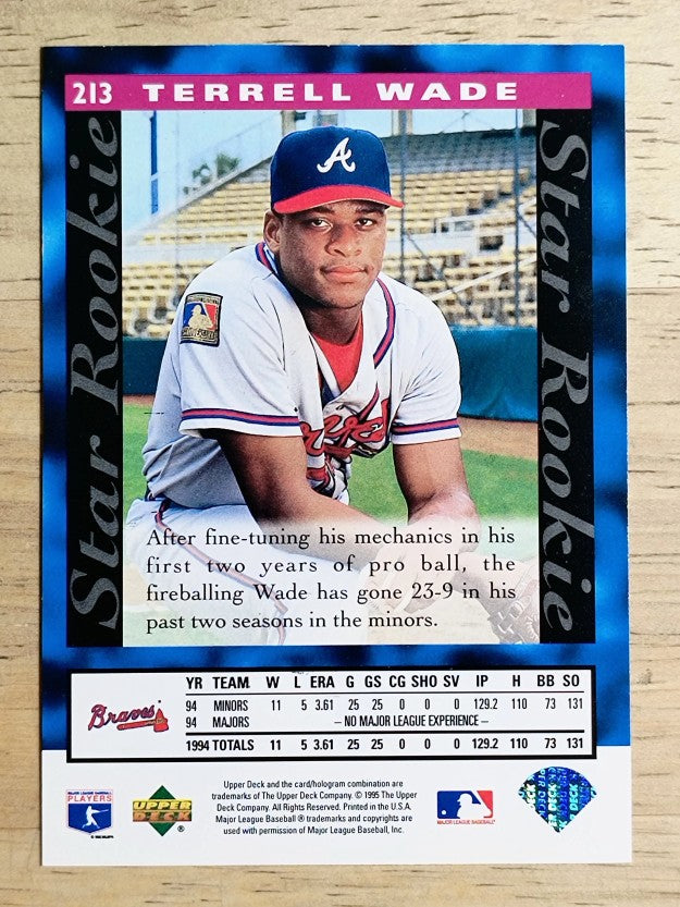 1995 Upper Deck #213 Terrell Wade