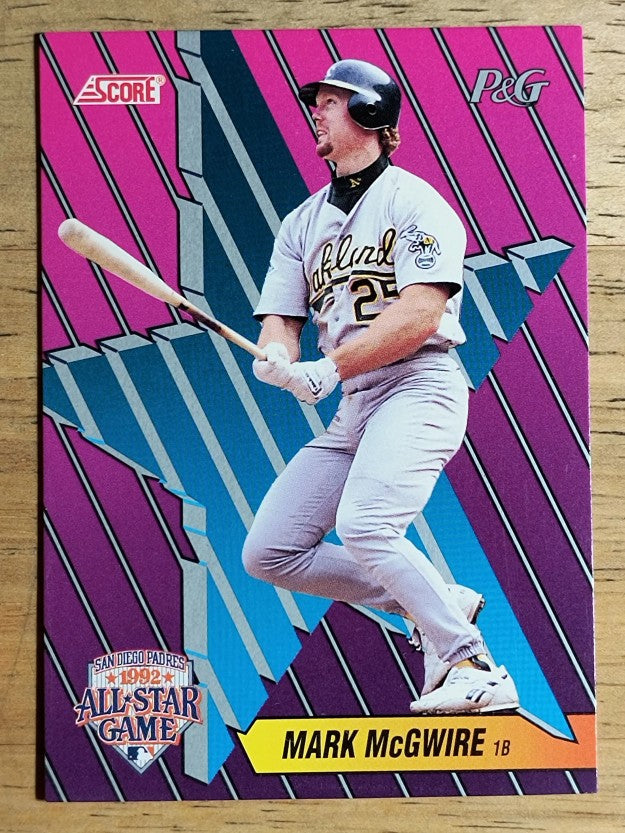 1992 Score Procter and Gamble #2 Mark McGwire