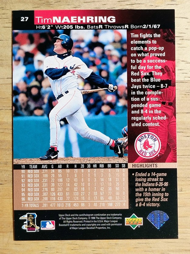 1997 Upper Deck #27 Tim Naehring