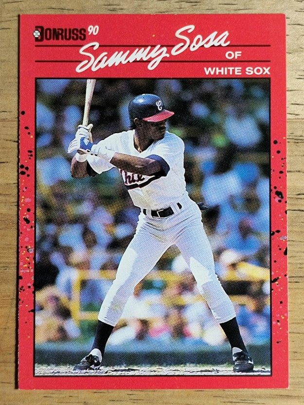 1990 Donruss #489 Sammy Sosa RC