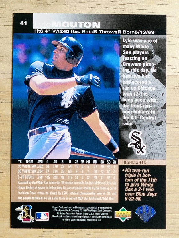 1997 Upper Deck #41 Lyle Mouton
