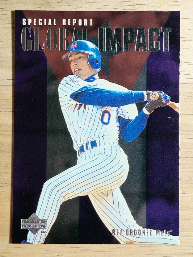 1997 Upper Deck #184 Rey Ordonez GI