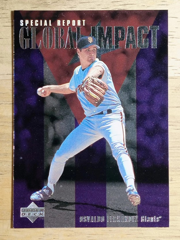 1997 Upper Deck #186 Osvaldo Fernandez GI