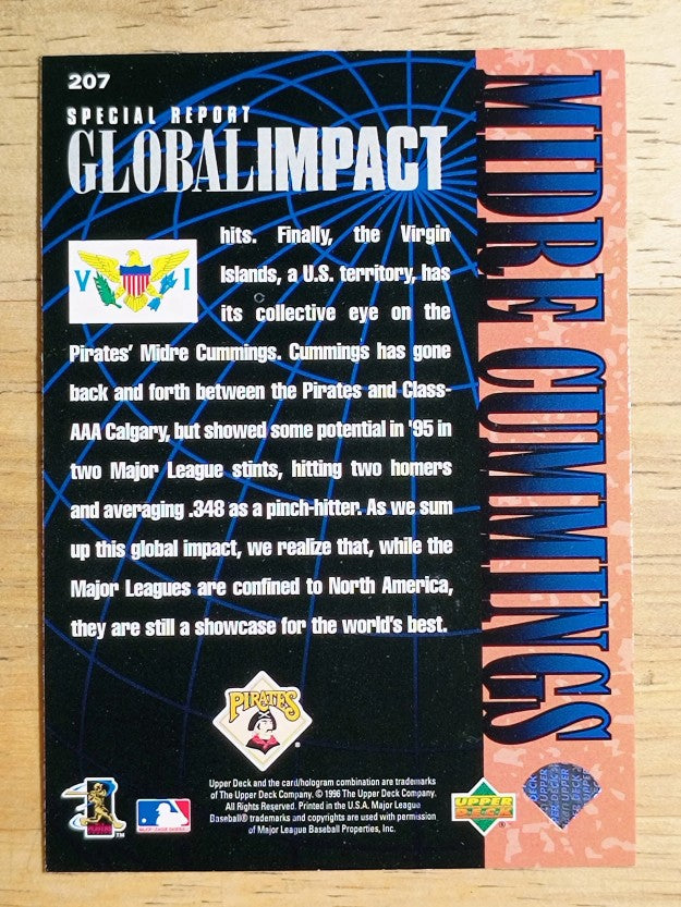 1997 Upper Deck #207 Midre Cummings GI