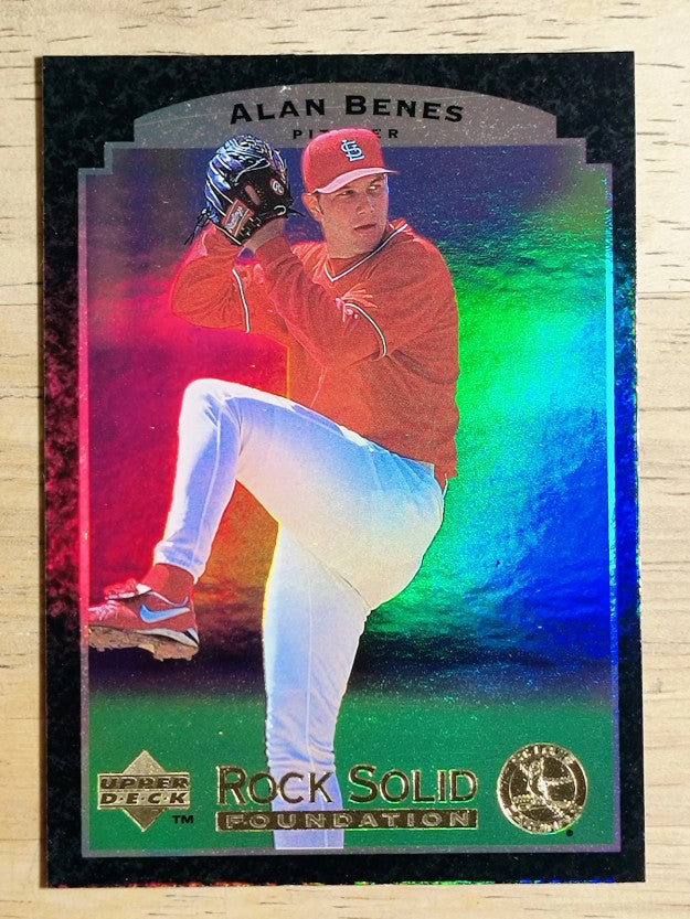 1997 Upper Deck Rock Solid Foundation #RS19 Alan Benes