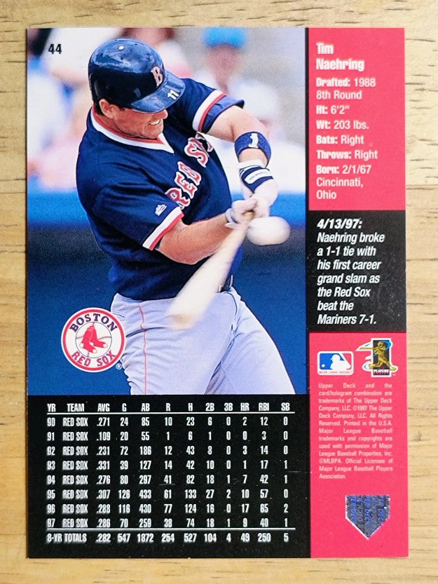 1998 Upper Deck #44 Tim Naehring