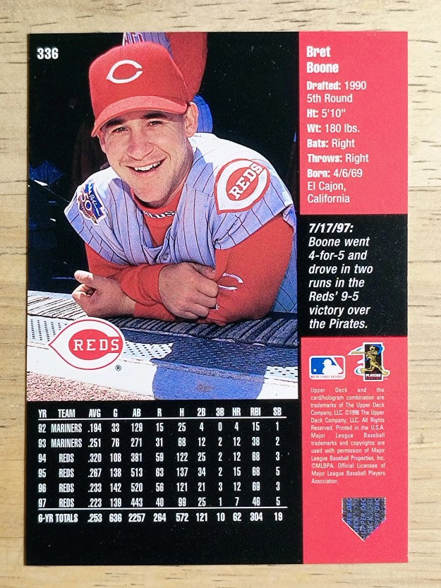1998 Upper Deck #336 Bret Boone