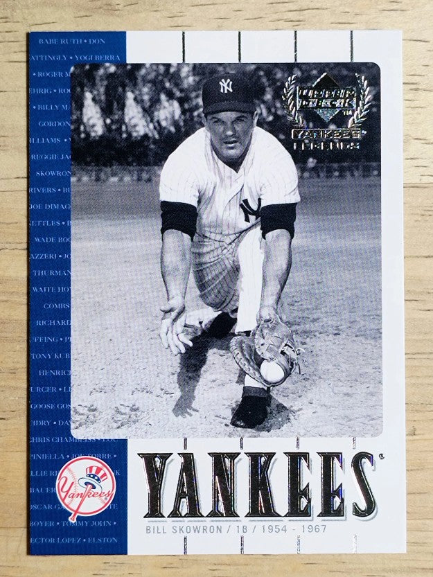2000 Upper Deck Yankees Legends #9 Bill Skowron