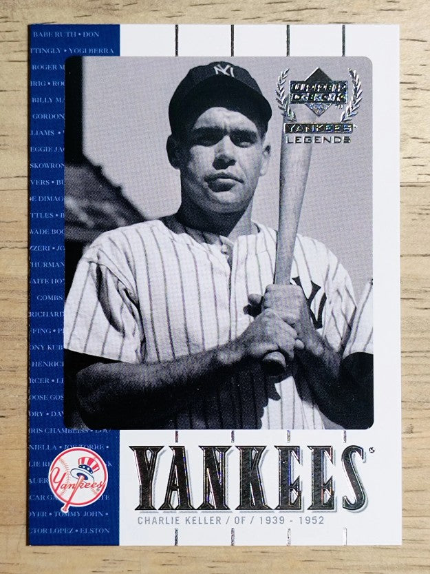 2000 Upper Deck Yankees Legends #38 Charlie Keller