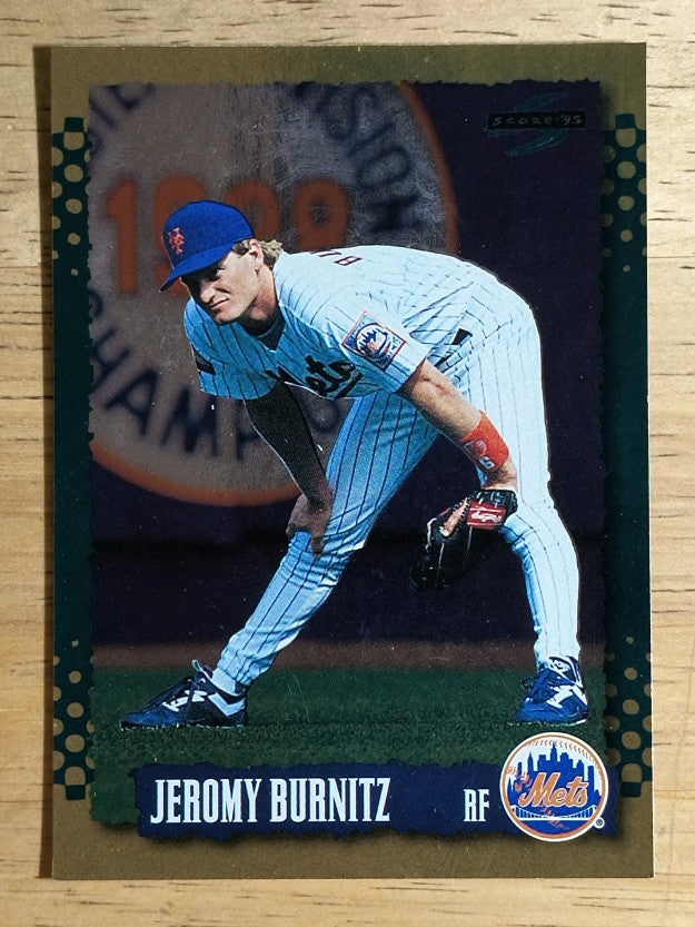 1995 Score Gold Rush #179 Jeromy Burnitz