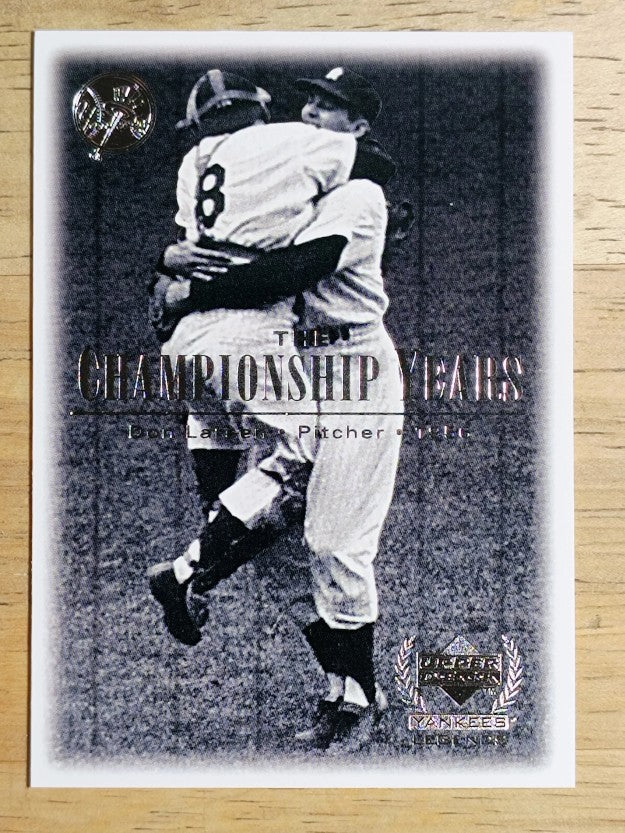 2000 Upper Deck Yankees Legends #82 Don Larsen '56 TCY