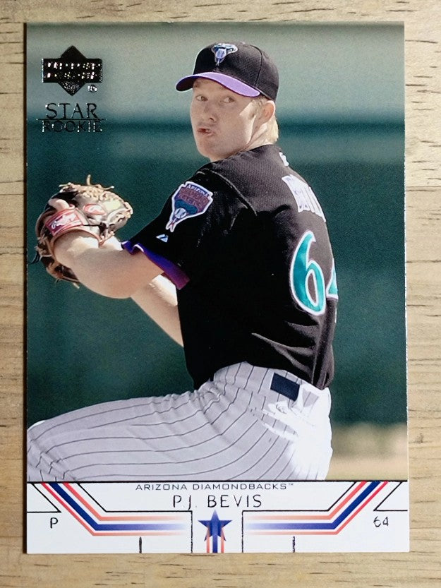 2002 Upper Deck #515 P.J. Bevis SR RC