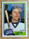 2001 Topps Traded #T100 Carlton Fisk 81