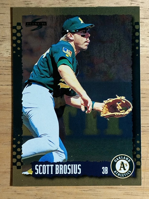 1995 Score Gold Rush #160 Scott Brosius