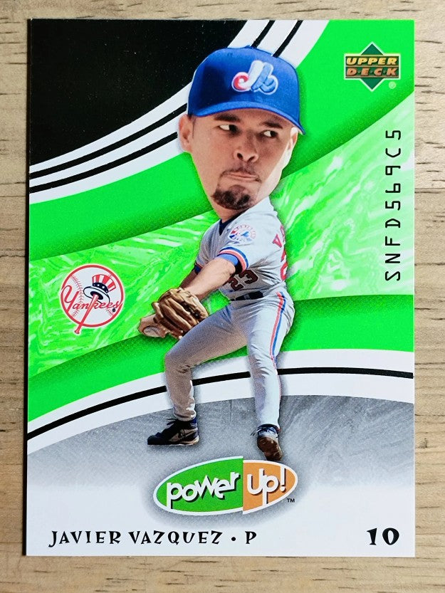 2004 Upper Deck Power Up #52 Javier Vazquez