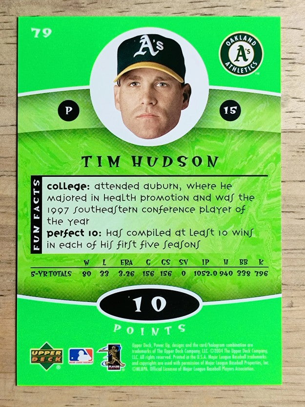 2004 Upper Deck Power Up #79 Tim Hudson