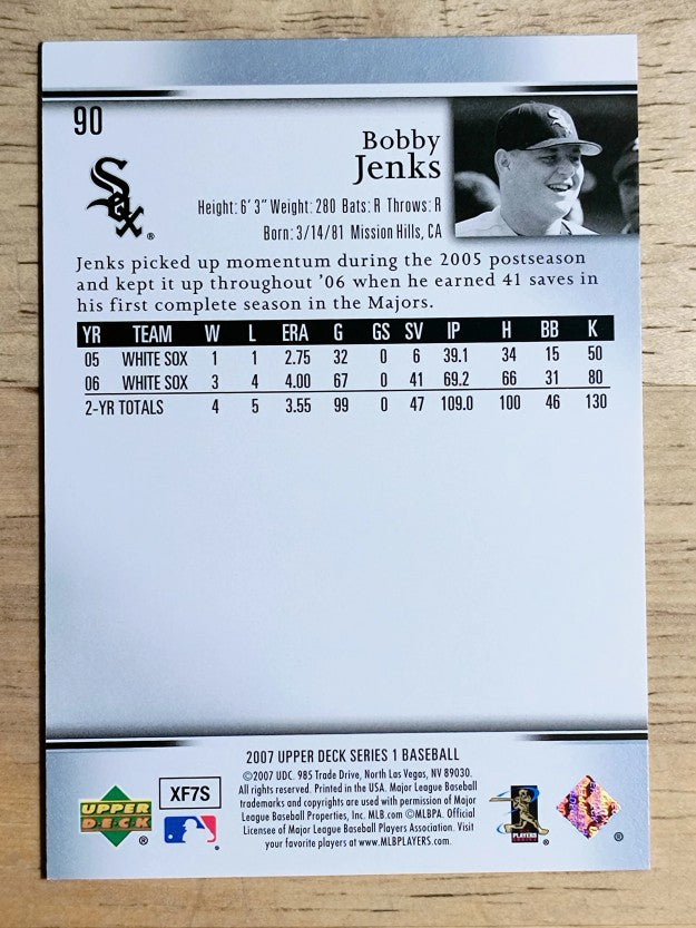 2007 Upper Deck #90 Bobby Jenks