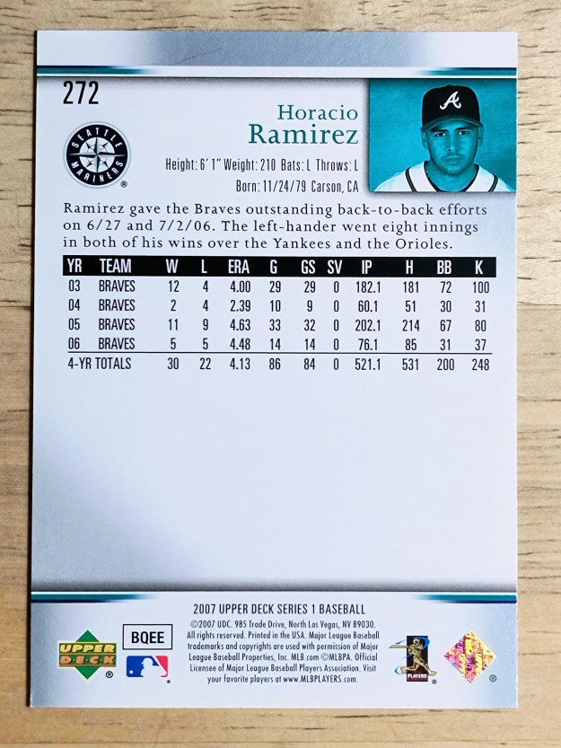 2007 Upper Deck #272 Horacio Ramirez