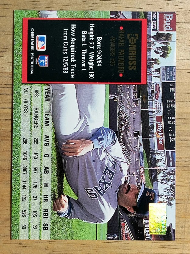 1994 Donruss Special Edition #26 Rafael Palmeiro