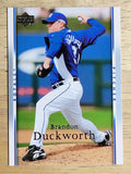 2007 Upper Deck #749 Brandon Duckworth