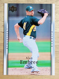 2007 Upper Deck #854 Alan Embree