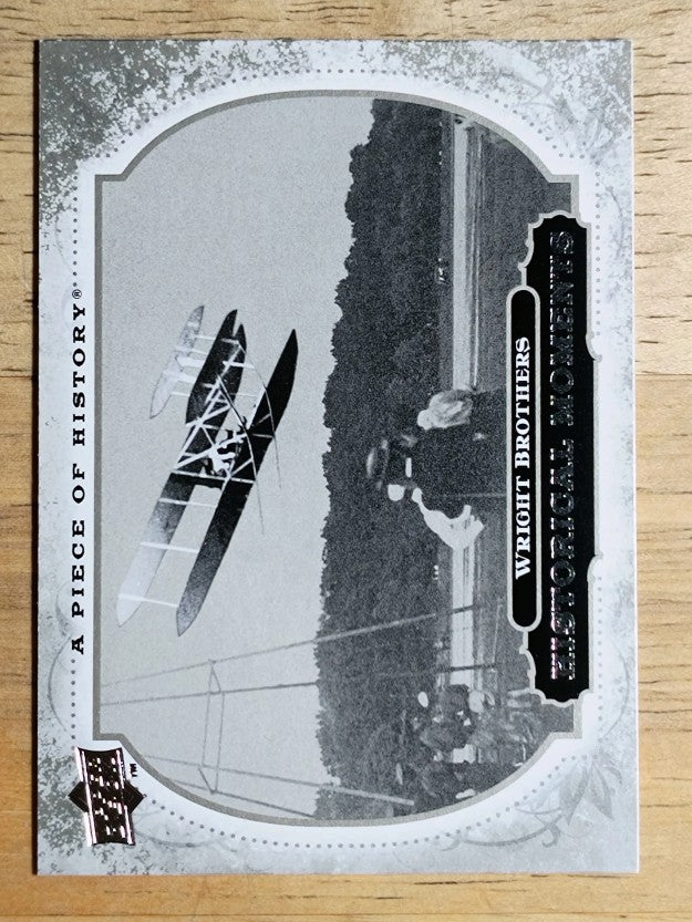 2008 UD A Piece of History #152 Wright Brothers 1st Flight
