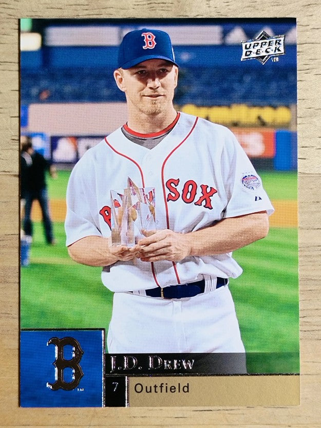 2009 Upper Deck #44 J.D. Drew