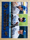 2009 Upper Deck #443 Carlos Pena/Akinori Iwamura/B.J. Upton TL