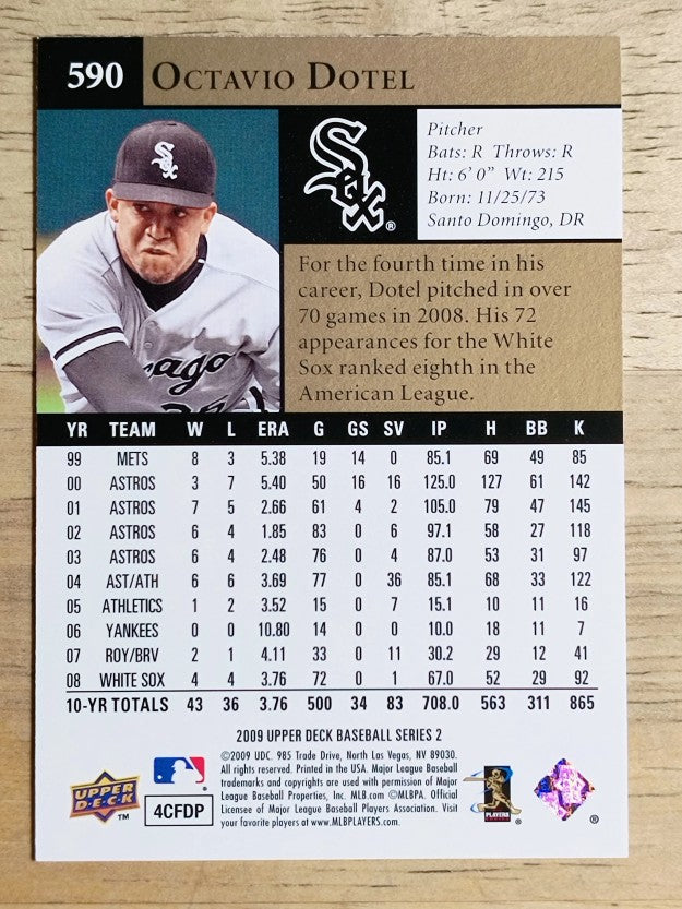2009 Upper Deck #590 Octavio Dotel