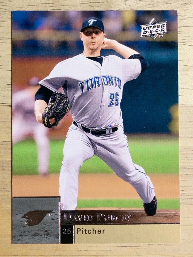 2009 Upper Deck #923 David Purcey