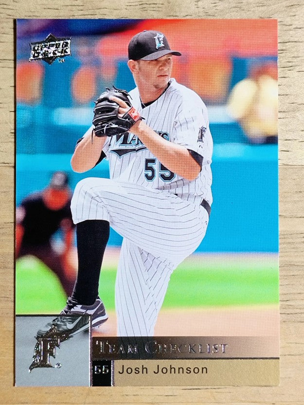 2009 Upper Deck #975 Josh Johnson CL