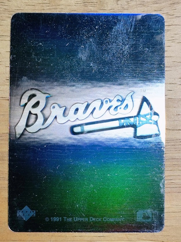 1991 Upper Deck Team Logo Holograms #NNO Atlanta Braves