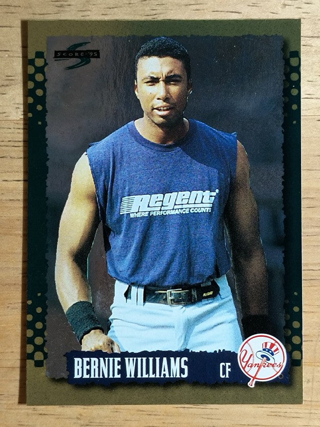 1995 Score Gold Rush #124 Bernie Williams