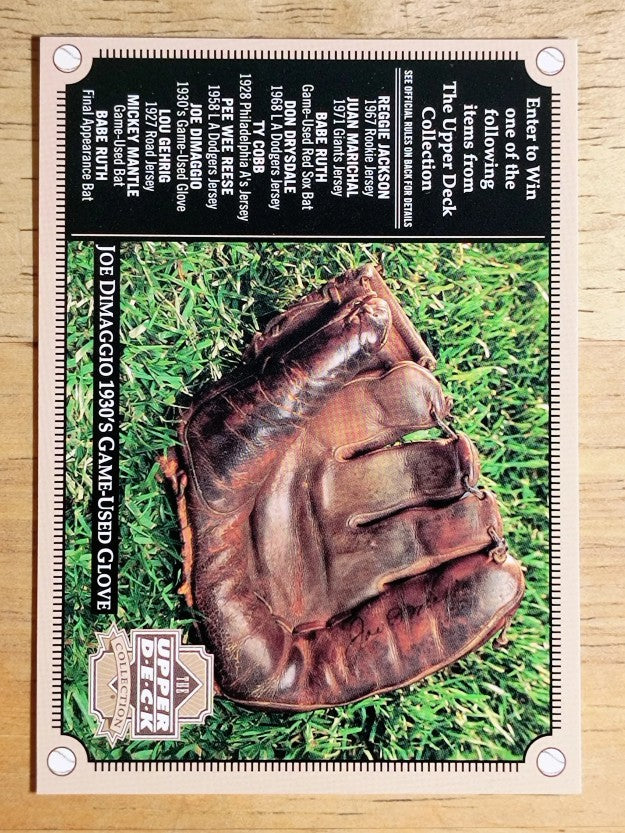 2000 Upper Deck Collection Entry #NNO Joe DiMaggio/Reese Los Angeles