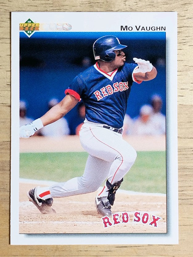 1992 Upper Deck Gold Hologram #445 Mo Vaughn