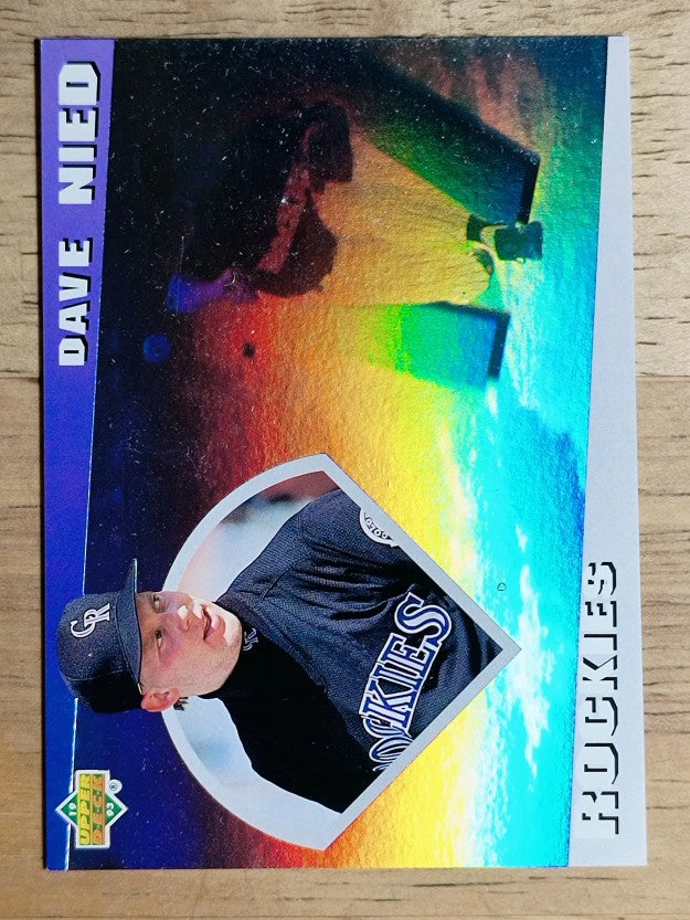 1993 Upper Deck Diamond Gallery #23 David Nied